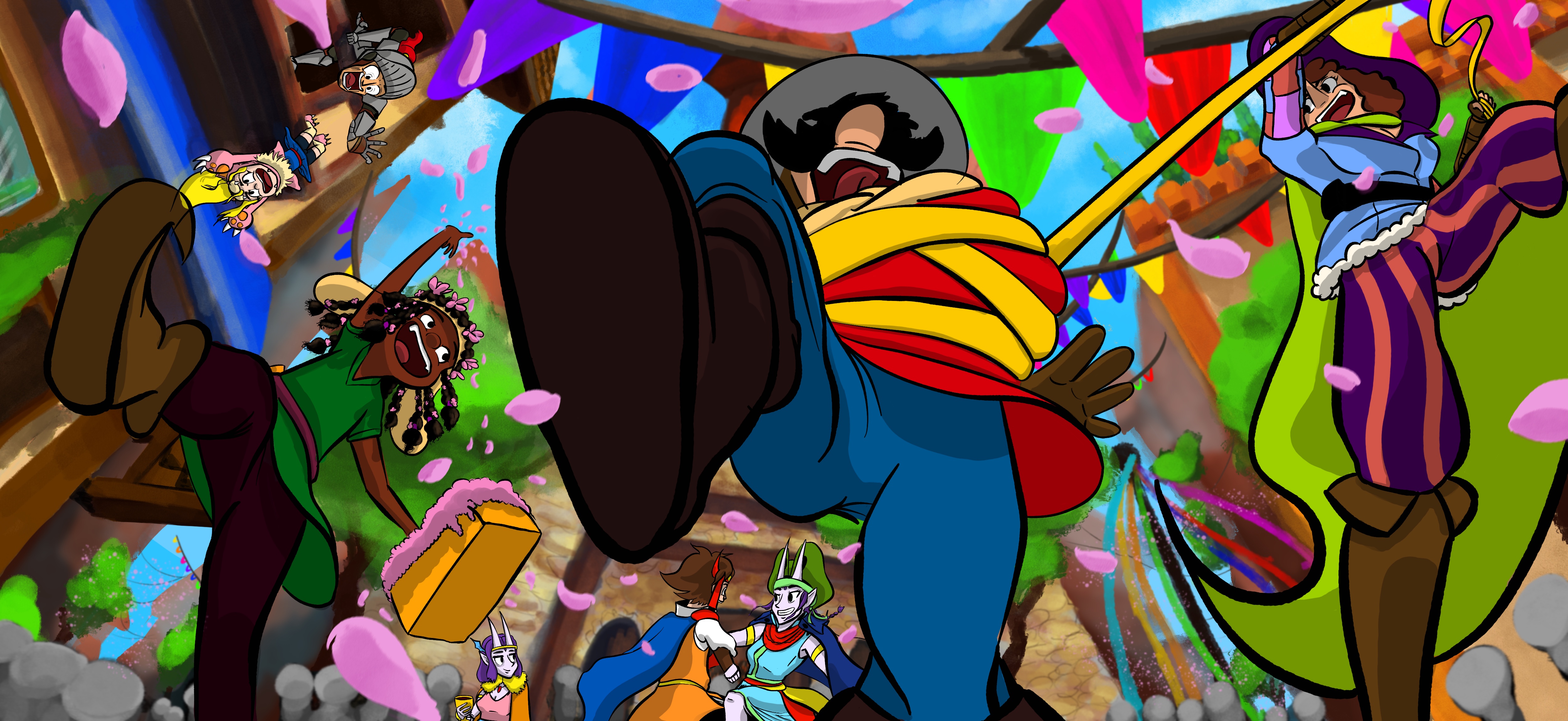 Flowering Festival in town (Spring 2025)