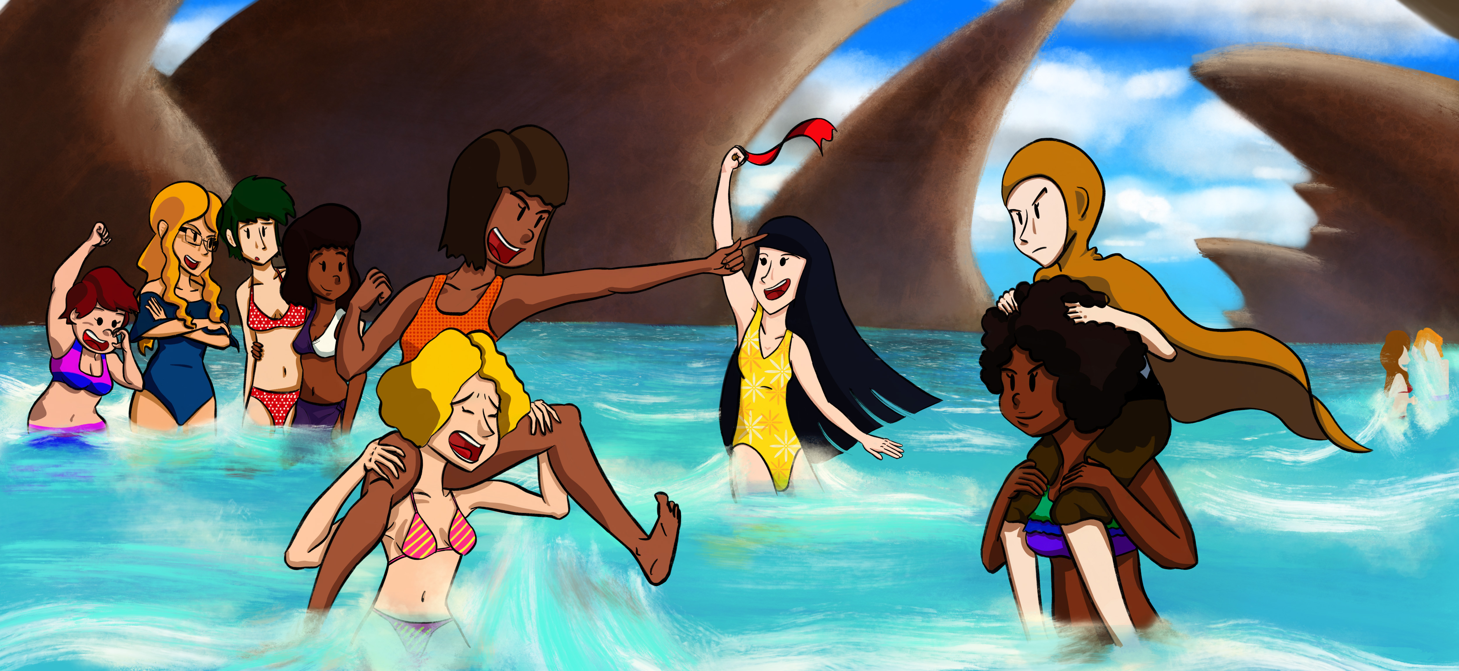 Scholar's Game of Beach Chicken... Go! (Summer 2024)